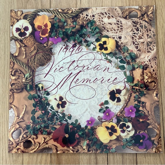 New Vintage Victorian Memories 12x12 Wall Calendar, 1996 - Picture 1 of 8